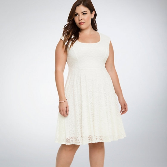 open back skater dress